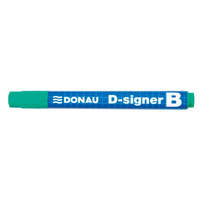 DONAU Táblamarker, 2-4 mm, kúpos, DONAU "D-signer B", zöld