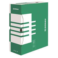 DONAU Archiválódoboz, A4, 120 mm, karton, DONAU, zöld