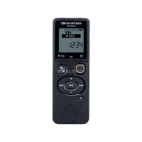OM SYSTEM Diktafon, digitális, 4 GB memória, OM SYSTEM "VN-541PC", fekete