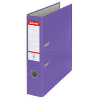 ESSELTE Iratrendező, 75 mm, A4, PP/karton, élvédő sínnel, ESSELTE "Economy", lila