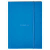 ESSELTE Gumis mappa, 15 mm, karton, A4, ESSELTE "Economy", kék