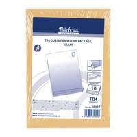 VICTORIA PAPER Redős-talpas tasak csomag, TB4, szilikonos, 40 mm talp, VICTORIA PAPER, barna kraft