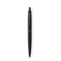 PARKER Golyóstoll, 0,7 mm, nyomógombos, fekete színű klip, matt fekete tolltest, PARKER, "Royal Jotter XL", kék