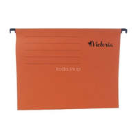 VICTORIA OFFICE Függőmappa, karton, A4, VICTORIA OFFICE, narancs