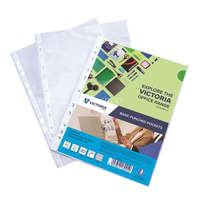 VICTORIA OFFICE Genotherm, lefűzhető, A4, 50 mikron, narancsos felület, VICTORIA OFFICE