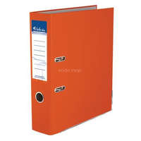 VICTORIA OFFICE Iratrendező, 75 mm, A4, PP/karton, élvédő sínnel, VICTORIA OFFICE, "Basic", narancs