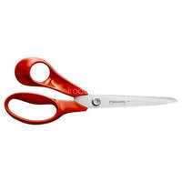 FISKARS Olló, általános, 21 cm, balkezes, FISKARS "Classic", piros