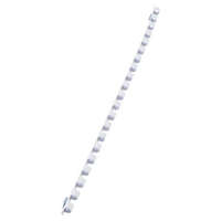 VICTORIA OFFICE Spirál, műanyag, 6 mm, 10-20 lap, VICTORIA OFFICE, fehér