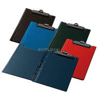 PANTA PLAST Felírótábla, fedeles, A4, sarokzsebbel, PANTA PLAST, piros