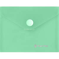 PANTA PLAST Irattartó tasak, A7, PP, patentos, 160 mikron, PANTA PLAST, pasztellzöld