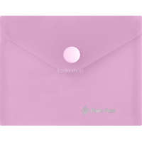 PANTA PLAST Irattartó tasak, A7, PP, patentos, 160 mikron, PANTA PLAST, pasztell rózsaszín