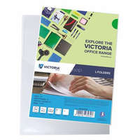 VICTORIA OFFICE Genotherm, "L", A4, 150 mikron, víztiszta, VICTORIA OFFICE