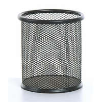 VICTORIA OFFICE Írószertartó, fémhálós, VICTORIA OFFICE, fekete