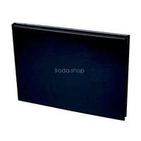 VICTORIA OFFICE Villámzáras mappa, A4, fekvő, VICTORIA OFFICE, fekete