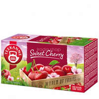 TEEKANNE Gyümölcstea, 20x2,5 g, TEEKANNE, édes cseresznye