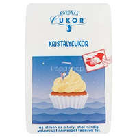 KORONÁS CUKOR Kristálycukor, 1 kg, KORONÁS CUKOR