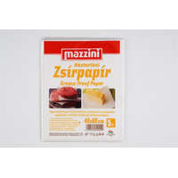 MAZZINI Háztartási zsírpapír, íves, 5 ív, 40x60 cm, MAZZINI
