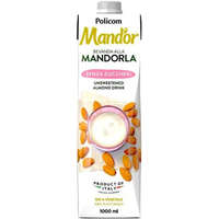 MAND`OR Növényi ital, cukormentes, dobozos, 1 l, MAND'OR "Prémium", mandula