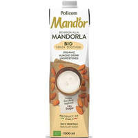 MAND`OR Növényi ital, cukormentes, dobozos, 1 l, MAND'OR "Prémium Bio", mandula
