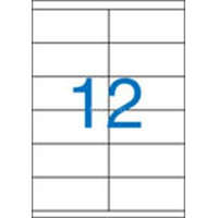 VICTORIA PAPER Etikett, univerzális, 105x48 mm, VICTORIA PAPER, 1200 etikett/csomag