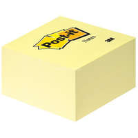 3M POSTIT Öntapadó jegyzettömb, 76x76 mm, 450 lap, 3M POSTIT, sárga