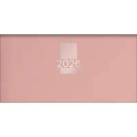 DAYLINER Zsebnaptár, fekvő elrendezésű, DAYLINER, "MyPastel", púder