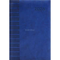 DAYLINER Naptár, tervező, A5, napi, DAYLINER, "Tucson", kék
