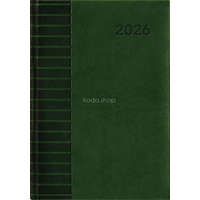 DAYLINER Naptár, tervező, A5, napi, DAYLINER, "Tucson", zöld