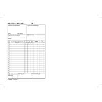 VICTORIA PAPER Nyomtatvány, szállítólevél, 25x4, A5, VICTORIA PAPER "B.10-70", 10 tömb/csomag