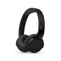 PHILIPS Fejhallgató, vezeték nélküli, Bluetooth 5.3, PHILIPS "TAH3209", fekete