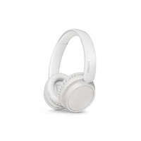 PHILIPS Fejhallgató, vezeték nélküli, Bluetooth 5.3, PHILIPS "TAH5209", fehér