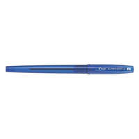PILOT Golyóstoll, 0,22 mm, kupakos, PILOT "Super Grip G", kék