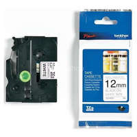 BROTHER Feliratozógép szalag, matt, 12 mm x 8 m, BROTHER, "TZe-N231" fehér-fekete