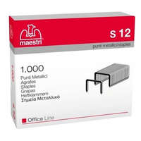 PRIMULA Tűzőkapocs, 23/12, PRIMULA "S12", ezüst