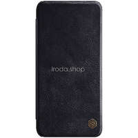 Huawei P50 / P50E, Oldalra nyíló tok, Nillkin Qin, fekete
