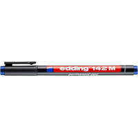 EDDING Alkoholos marker, OHP, 1 mm, EDDING "142 M", kék