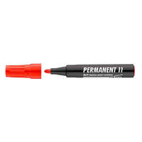 ICO Alkoholos marker, 1-3 mm, kúpos, ICO "Permanent 11", piros