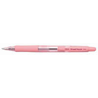 PENAC Golyóstoll, 0,7 mm, nyomógombos, rózsaszín tolltest, PENAC "SleekTouch", kék