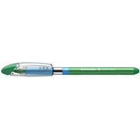 SCHNEIDER Golyóstoll, 0,7 mm, kupakos, SCHNEIDER "Slider Basic XB", zöld