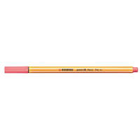 STABILO Tűfilc, 0,4 mm, STABILO "Point 88", neon piros