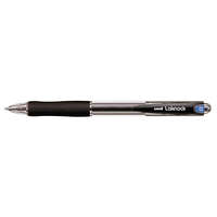 UNI Golyóstoll, 0,3 mm, nyomógombos, UNI "SN-100 Laknock", fekete
