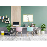 VICTORIA VISUAL Fehértábla, nem mágneses, 40x60 cm, fa keret, VICTORIA VISUAL