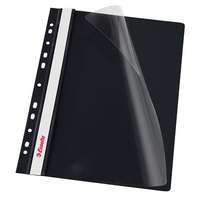 ESSELTE Gyorsfűző, lefűzhető, PP, A4, ESSELTE, VIVIDA, fekete