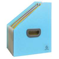 EXACOMPTA Harmonika iratpapucs, 265x325 mm, PP, 12 rekeszes, EXACOMPTA Pop NCo , ciánkék