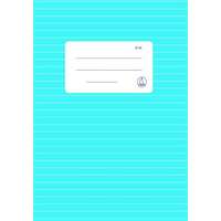 FŰZFŐI Füzet, tűzött, A5, vonalas, 32 lap, 4-8. osztály, FŰZFŐI Harmónia 21-32