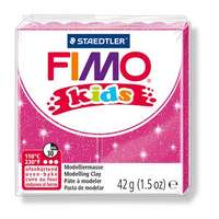 FIMO Gyurma, 42 g, égethető, FIMO Kids , glitteres rózsaszín
