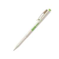 FLEXOFFICE Golyóstoll, 0,25 mm, nyomógombos, FLEXOFFICE FO-09 Eco Style , kék