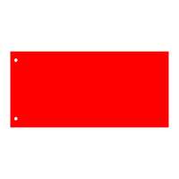 VICTORIA OFFICE Elválasztócsík, karton, VICTORIA OFFICE, piros