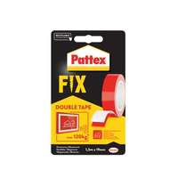 HENKEL Ragasztószalag, kétoldalas, 19 mm x 1,5 m, HENKEL Pattex Fix 120 kg , piros