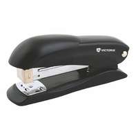 VICTORIA OFFICE Tűzőgép, 24/6, 25 lap, VICTORIA OFFICE, Half-Strip , fekete